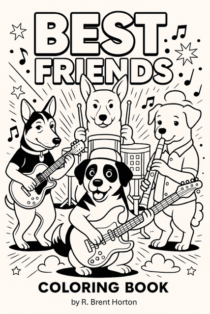 Best Friends Coloring Book